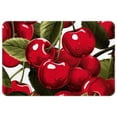 thumbnail image 1 of Cherry Non-Slip Polyester Floor Rug Office Kitchen Mat, Machine Washable, 1 of 6