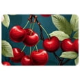 thumbnail image 1 of Cherry Non-Slip Polyester Indoor Floor Carpet Rug - Machine Washable Door Rugs, 1 of 6