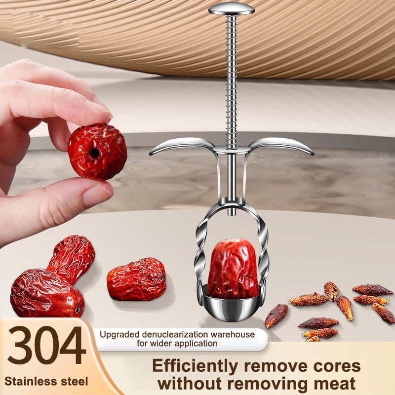 Cherry Olive Pitter Stainless Steel Red Dates Jujube Core Remover Tools ...