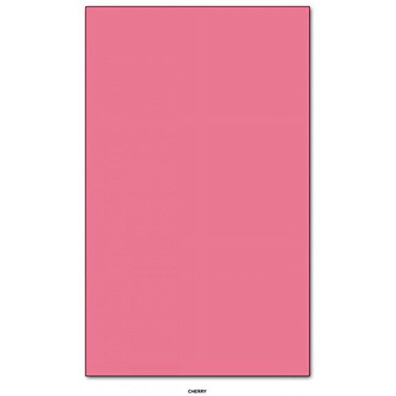 Cherry Pastel Color Card Stock Paper Legal Size 8.5" X 14" Pack of 50