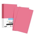 thumbnail image 1 of Cherry Pastel Colored Menu Paper - 8.5" x 14" (Legal Size) - For Documents, Announcements, Menus Arts & Crafts | Bulk Pack of 100 Sheets, 1 of 7
