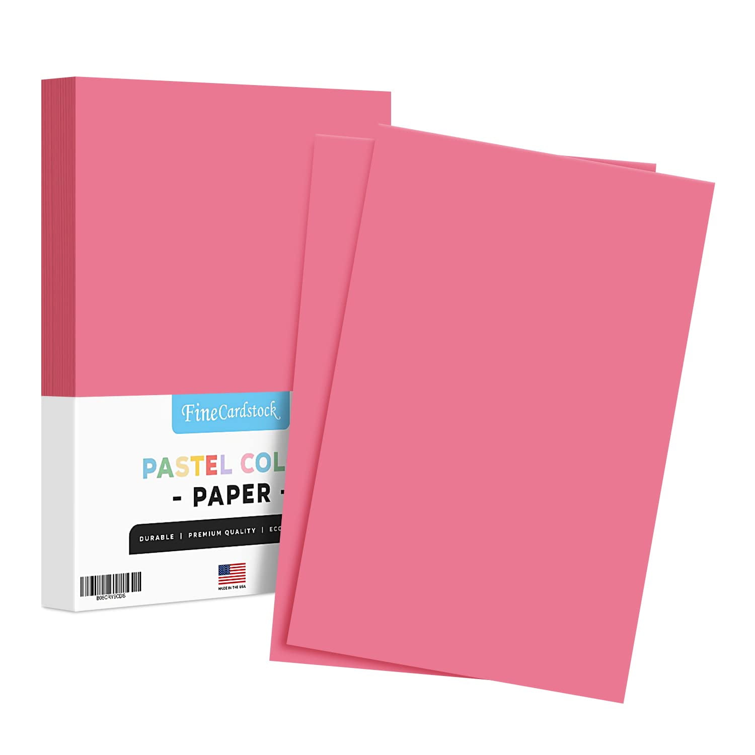 Fluorescent Orange A4 Coloured Craft Paper 80gsm x 100 Sheets :  : Stationery & Office Supplies