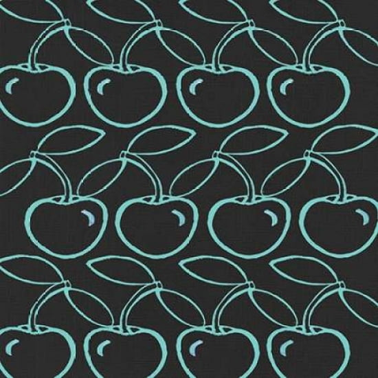 Cherry Pattern Canvas Art - Shanni Welsh (24 x 24)