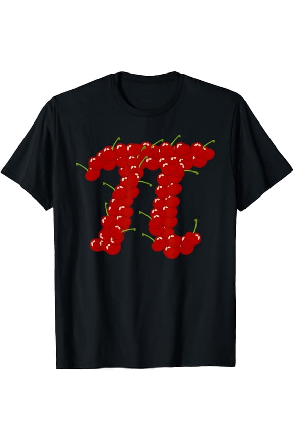 Cherry Pi Funny Pi Day Cherry Pie pun Cherry Pi T-Shirt