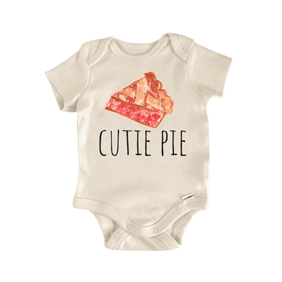 Cherry Pie Baking Newborn Baby Bodysuit