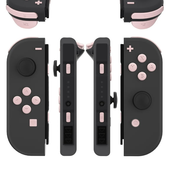 Cherry Pink ABXY Direction Keys SR SL L R ZR ZL Button w/Tools for Nintendo Switch/OLED Joycon
