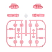 Cherry Pink ABXY Direction SR SL L R ZR ZL Trigger Buttons w/Tools for Nintendo Switch/OLED Joycon