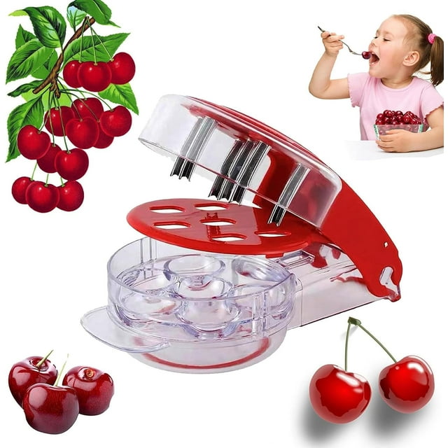1PC Cherry Pitters, Professional Cherry Stone Remover with Pits and