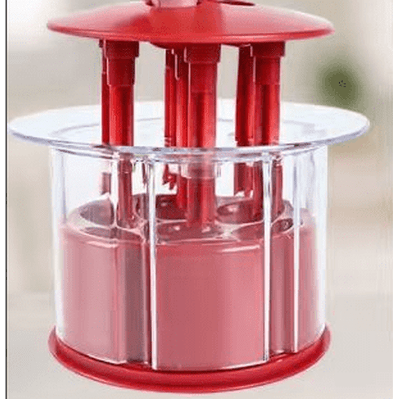 Cherry Pitter Multiple Cherry Pitter Tool, 7-Hole Cherry Corer for Easy, Complete Pit Removal, Quick & Mess-Free Cherry Jam, Baking & Kitchen Prep