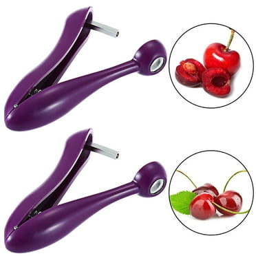 Cherry Pitter Tool Cherry Piter Portable Cherry Seed Remover | Multi Function Fruit Corer and Pitter Remover | Portable Cherries Corer Stonee Suitable for Home Kitchen Cherry, Dusknt Clearance