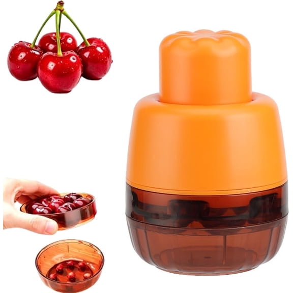 Cherry Pitter Tool Pit Remover, 2026 Upgraded 7-in-1 Cherry Core Remover Stoner Pitter, Multiple Corer Tool for for Kitchen, Cake Shop, Fruit Salad