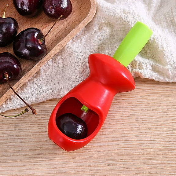 Cherry Pitter, Xshuai Quick Easy Fruit Stone Remover Tool, Efficient Cherry Date Pit Remover with Comfort Grip for Kitchen