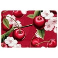 thumbnail image 1 of Cherry Polyester Chair Rug Mat, Non-Slip and Machine Washable Area Rugs, 1 of 6
