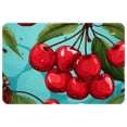 thumbnail image 1 of Cherry Polyester Non-Slip Machine Washable Door Mat - Ideal for Floor Rugs, Chair Mats, Chair Mat, 1 of 6