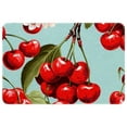 thumbnail image 1 of Cherry Polyester Non-Slip Machine Washable Floor Carpet Chair Mat Floor Rug, 1 of 6