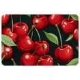 thumbnail image 1 of Cherry Polyester Non-Slip Machine Washable Office Chair Rug for Chair Rugs and Door Rug, 1 of 6