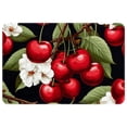 thumbnail image 1 of Cherry Polyester Non-Slip Office Chair Mat Bath Rugs Floor Rugs Machine Washable, 1 of 6