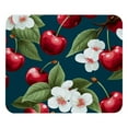 thumbnail image 1 of Cherry Printed Square Desk Mat Mousepad, 8.3x9.8 Inch, Non-Slip Rubber Bottom, Suitable for Office and Gaming, 1 of 6