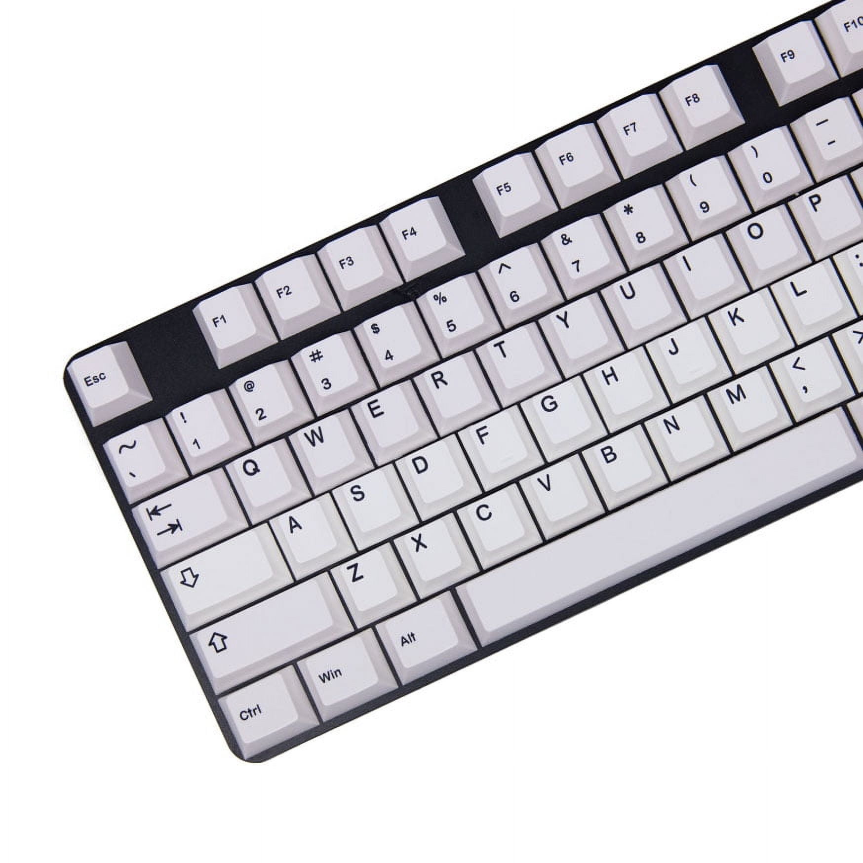 Cherry Profile PBT Simple White Keycaps