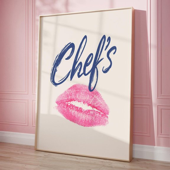 Cherry Red Leopard Wall Art Bikini Print Apartment Decor, Retro Poster Dorm Prints Aesthetic Wall Art, Funky Wall Art Trending Home Decor Wall Art, Modern Wall Decor, 16x24 UNFRAMED