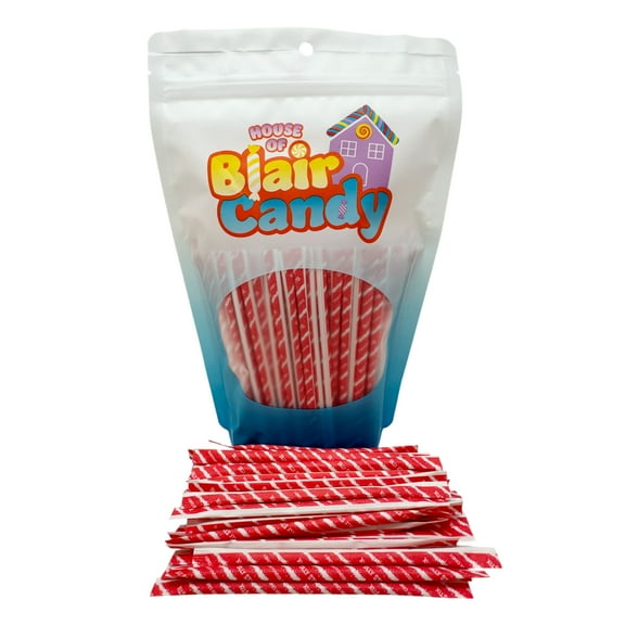 Cherry Silly Stix (300 ct.) - Sour Powdered Candy Straws - Fruity Cherry Powdered Candy