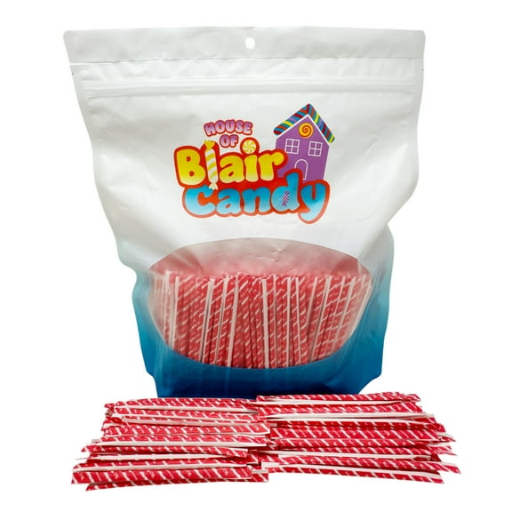 Cherry Silly Stix (600 ct.) - Sour Powdered Candy Straws - Fruity Cherry Powdered Candy