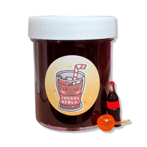 Cherry Soda Handmade Clear Slime
