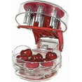 thumbnail image 1 of Cherry Stoner Remover,Cherry Seed Remover Multi Cherry Pitter Cherry Stone Seed Removal Core Easy Squeeze with Grip 6 Cherries Pitter Red f26, 1 of 5