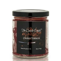 Cherry Tobacco Scented Candle - 6 Ounce - 40 Hour Burn