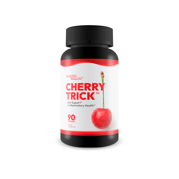Cherry Trick Rest & Recovery Formula - Sleep Supplement Without Melatonin - 30 Second Cherry Trick for Sleep - Inflammatory Health Supplement
