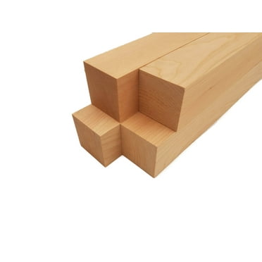 Cherry Turning Blank Squares - 2" x 2" (4 Pcs)