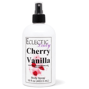 Cherry Vanilla Body Spray, Eclectic Lady, Hydrating Mist, Unisex, 16 oz