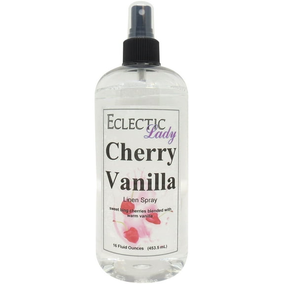 Cherry Vanilla Linen Spray (Double Strength), 16 ounces