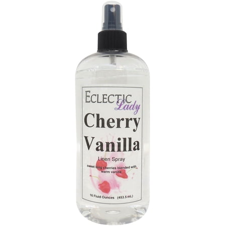 Cherry Vanilla Linen Spray (Double Strength), 8 ounces