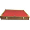 Cherry Wood Display Case 18 x 24 x 3 for Arrowheads Knifes Collectibles ...