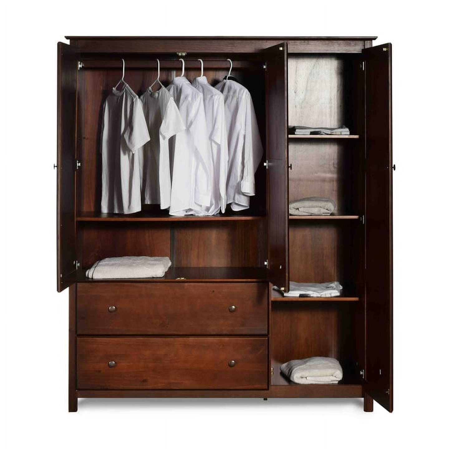Cherry wood wardrobe on sale closet