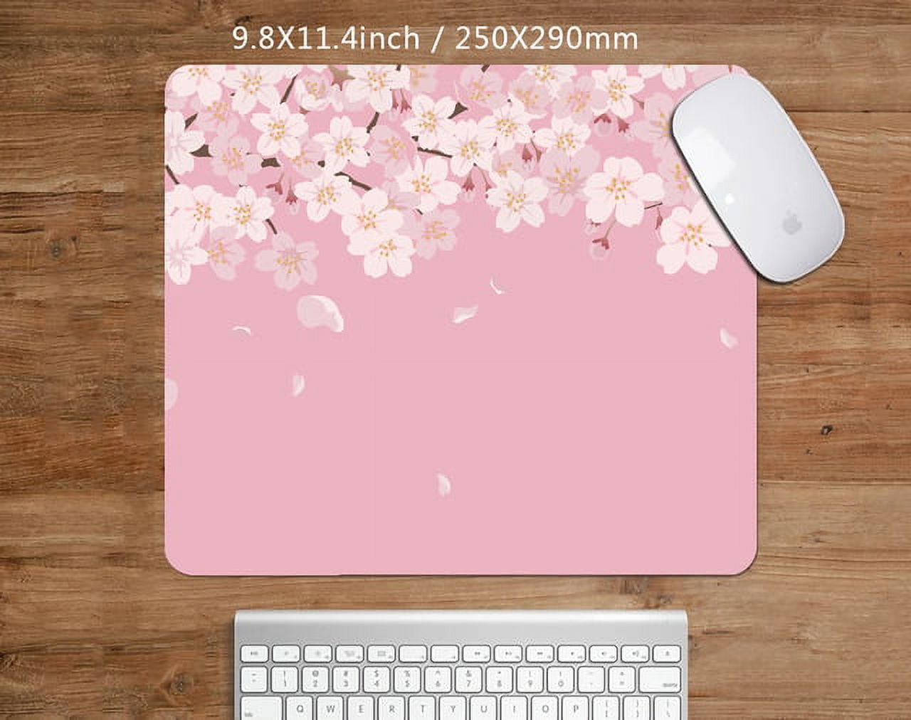 Cherry blossom Desk Mat Japanese pastel pink sakura flower floral