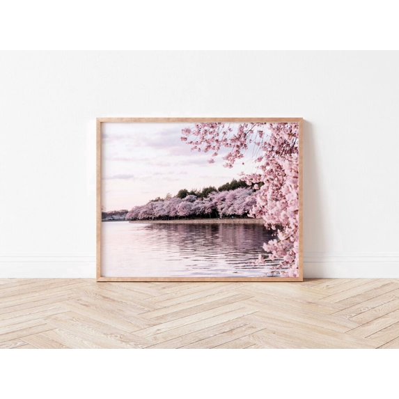 Cherry blossom Poster Sakura wall art spring photography pink tree ...