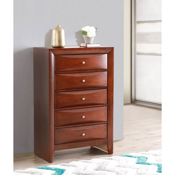 Cherry color, corner - blocked bottoms | Suitable for contemporary living | Get additional support and a stylish look