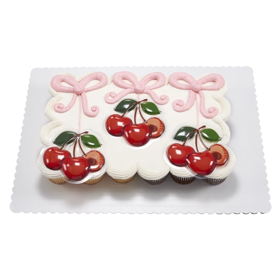 Cherry on Top Cupcake Cake