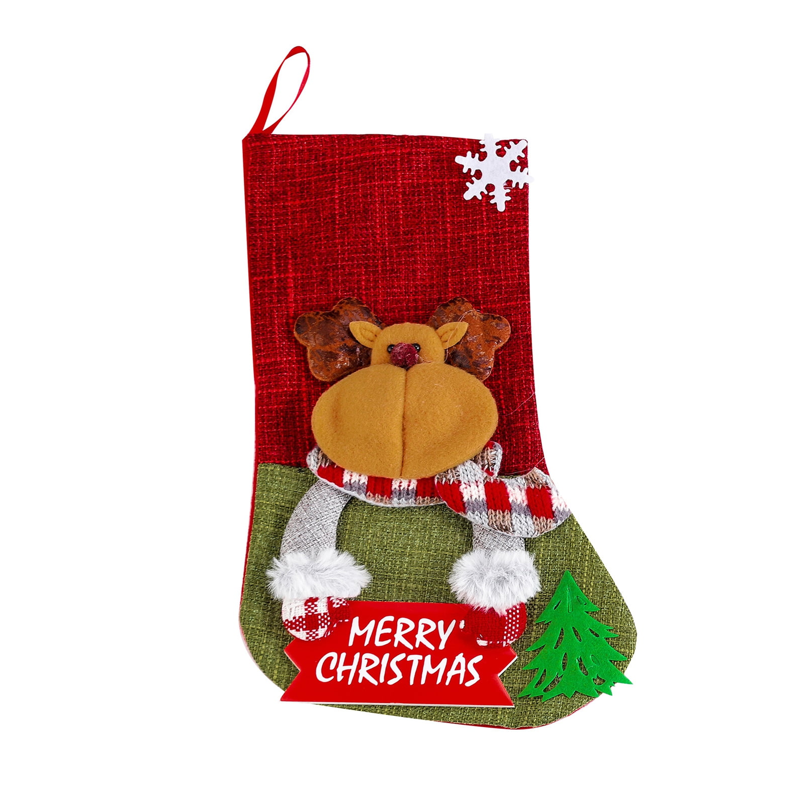 CherryHome Candy Holding Stockings Christmas Stocking Gift Bag Alphabet