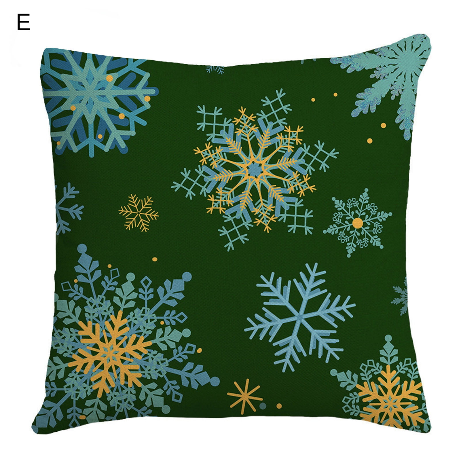 CherryHome Reusable Christmas Pillow Case Christmas Themed Pillowcase