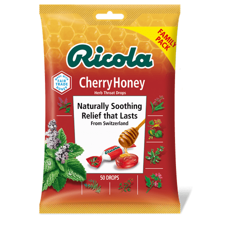 Ricola CherryHoney Herb Throat Drops 50ct