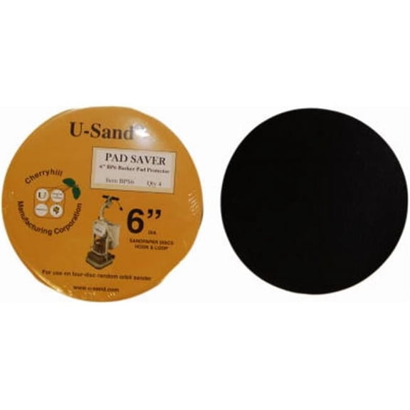 Cherryhillrp BPS6 6 in. Backer Pad Saver - 4 Pack