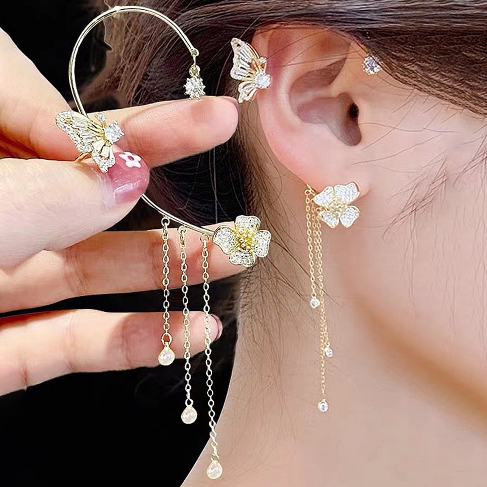 Buy Wholesale China Cartilage Earring Stud Hoop Tragus Stud Earring  Cartilage Piercing Jewelry Forward Helix Earrings Hoop Earrings For Women &  Cartilage Earring at USD 0.3 | Global Sources