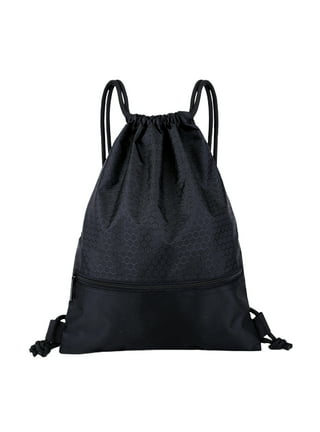 Visland Drawstring Backpack Bags Cinch Sacks String Portable Backpack for  School,Travel,Sports&Storage Drawstring Bag