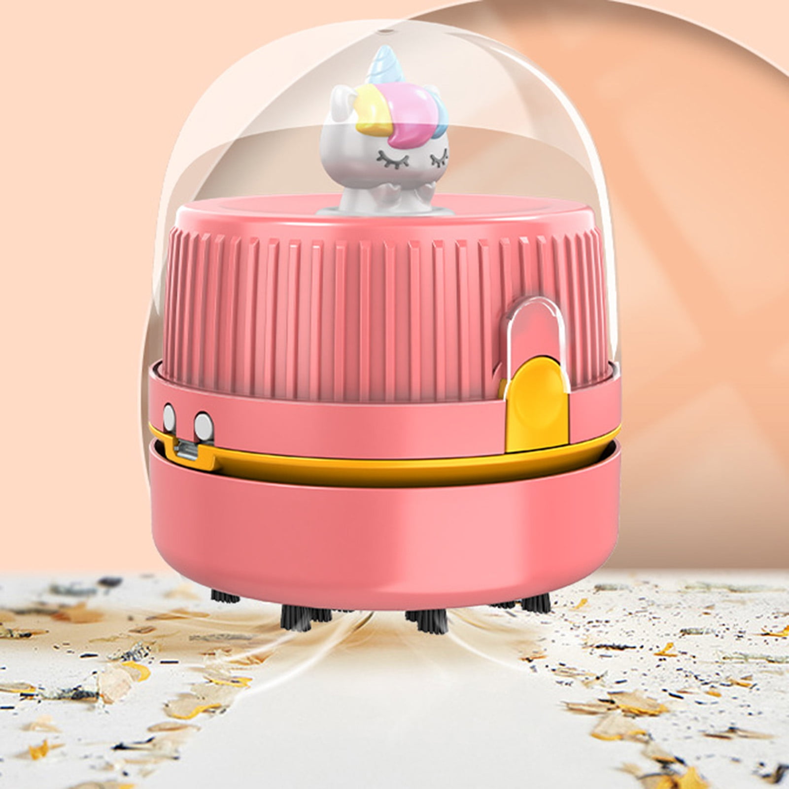 Cherryhome Mini Desktop Vacuum Cleaner, Handheld Tabletop Vacuum with