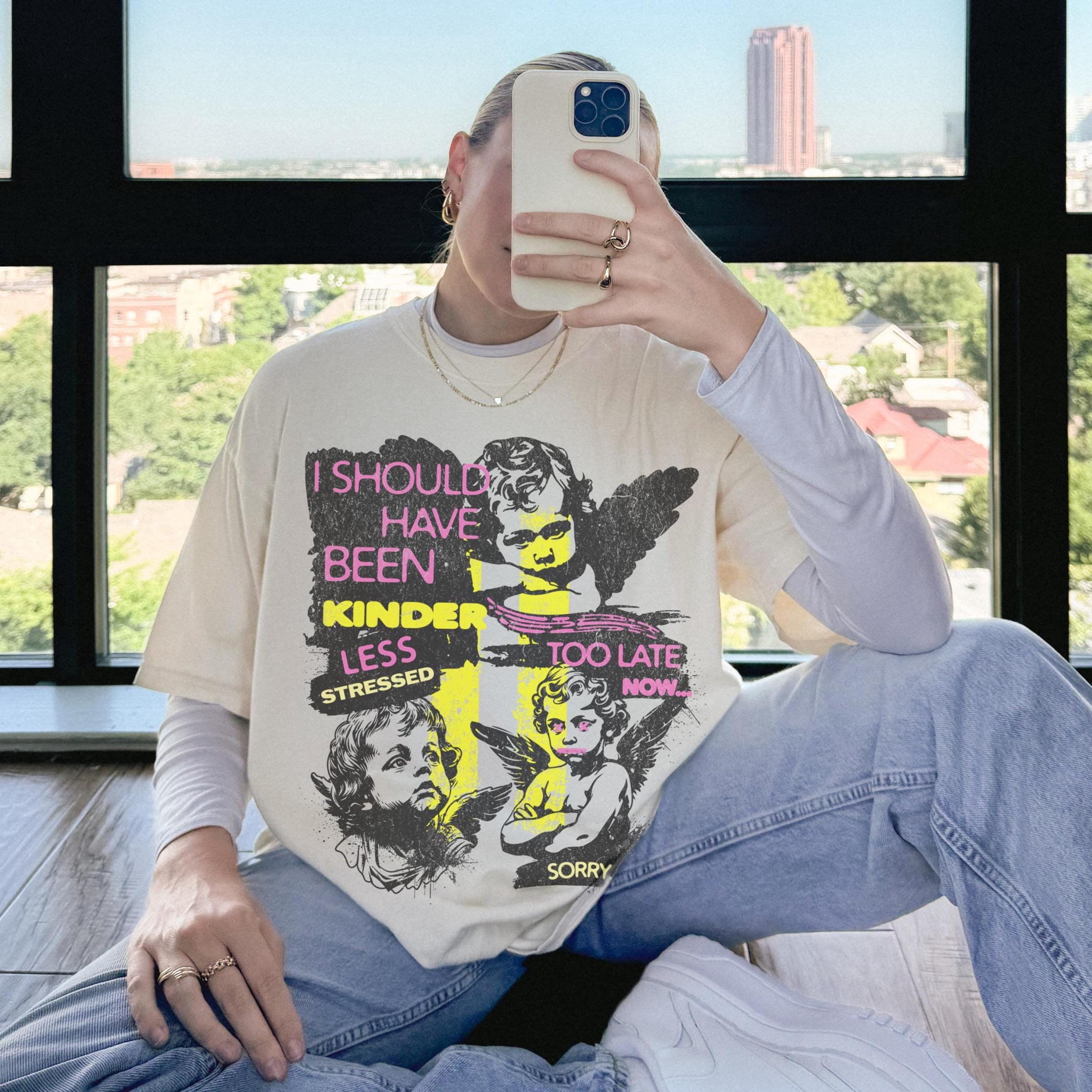 90S Cherub Oversized Tee