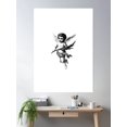 thumbnail image 1 of Cherub Poster Wall Art, Modern Wall Decor For Living Room Bedroom, 12x18 UNFRAMED, 1 of 3