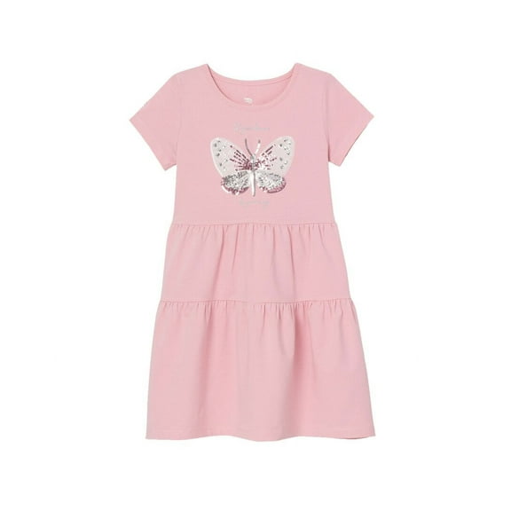 Cherubino girls  Solid Dress, 2T, Pink